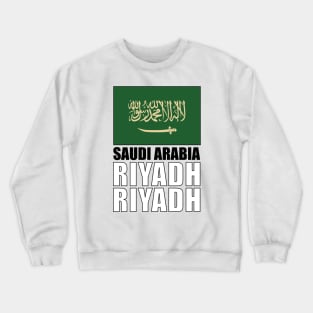 Flag of Saudi Arabia Crewneck Sweatshirt